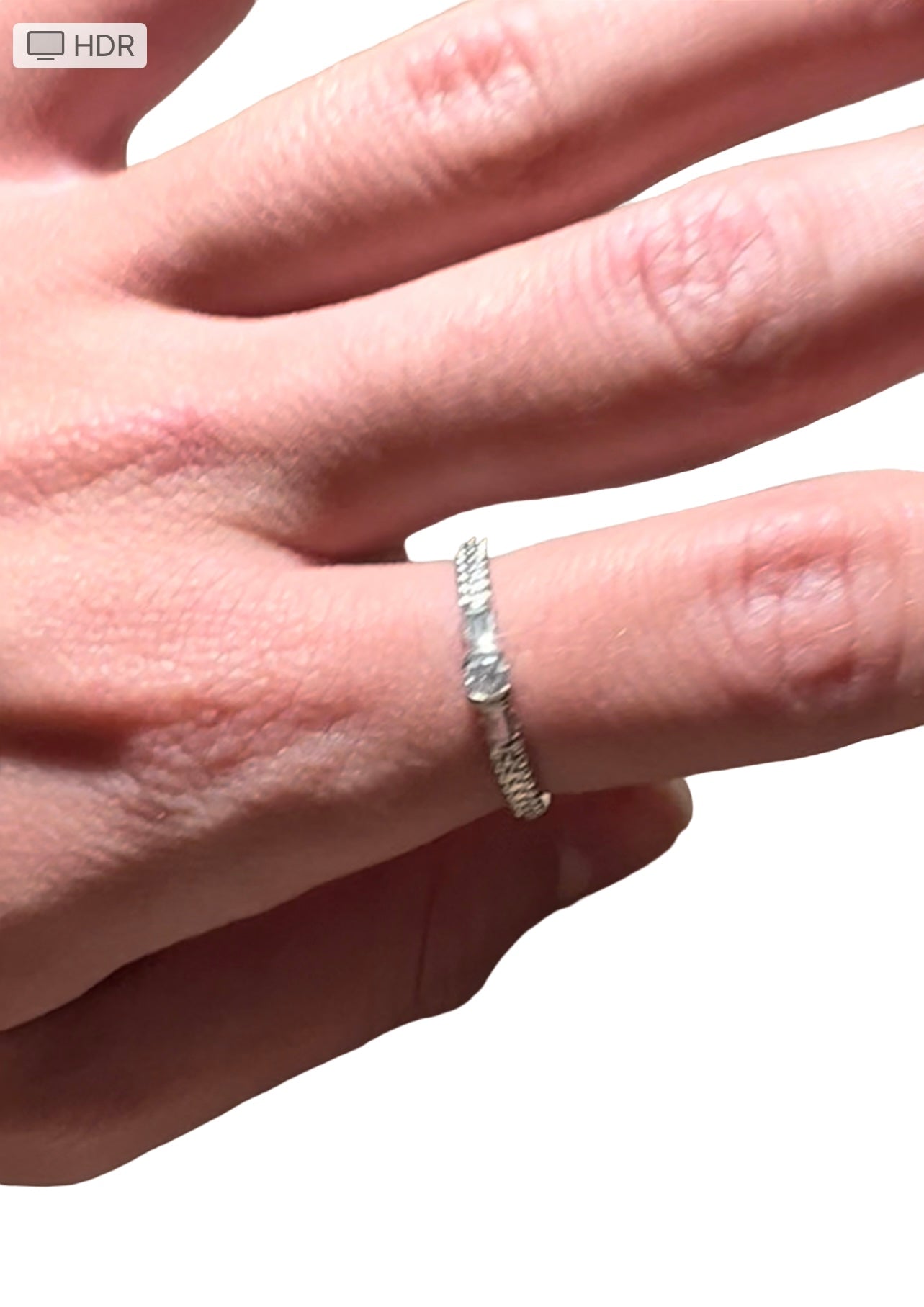 Mauboussin white gold and diamond solitaire AS4751