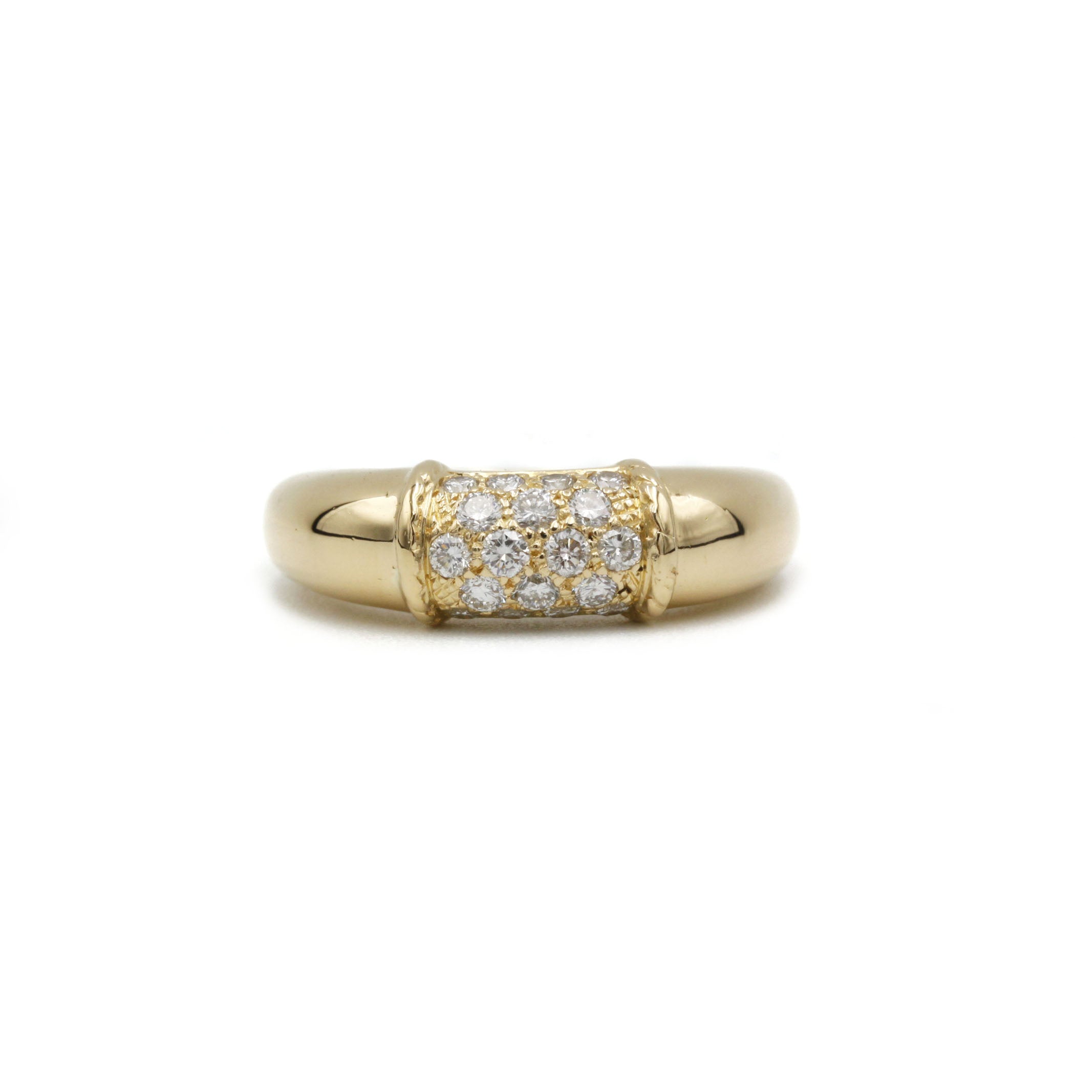 Van Cleef & Arpels,  bague "Philippine" Or jaune et Diamants