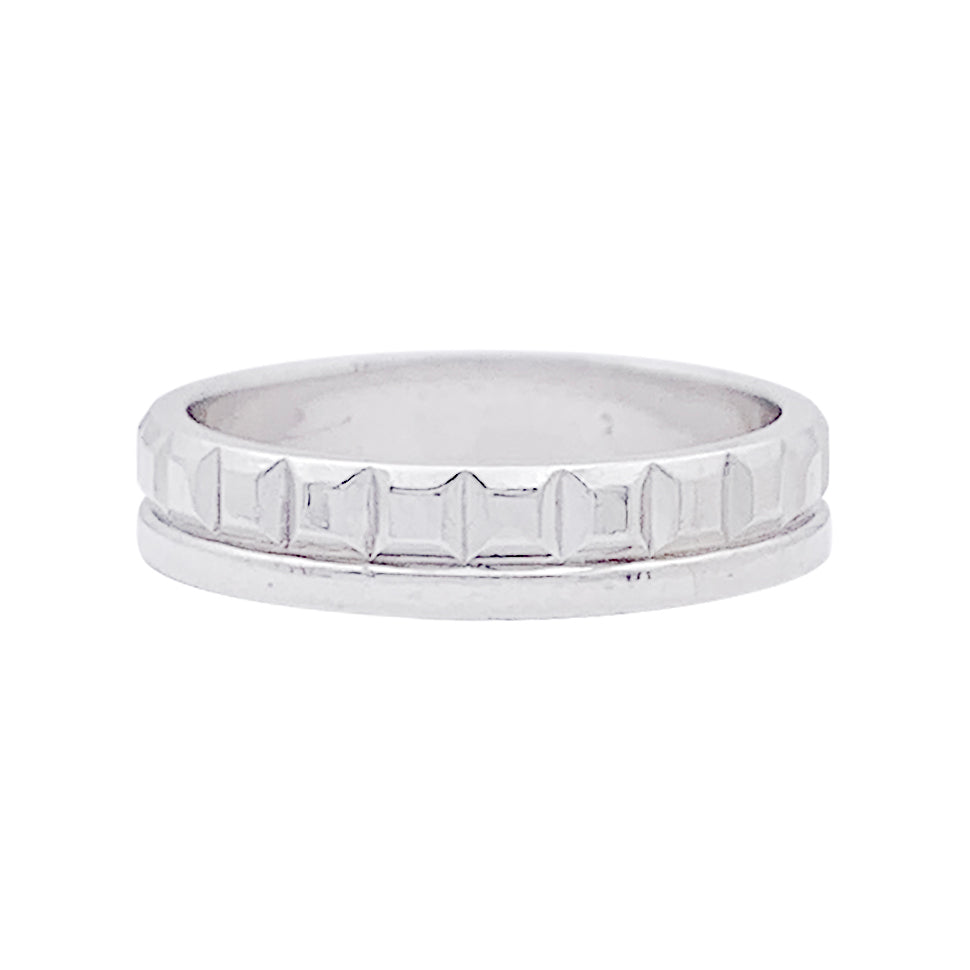 Alliance Boucheron "Quatre Radiant Edition" or blanc.