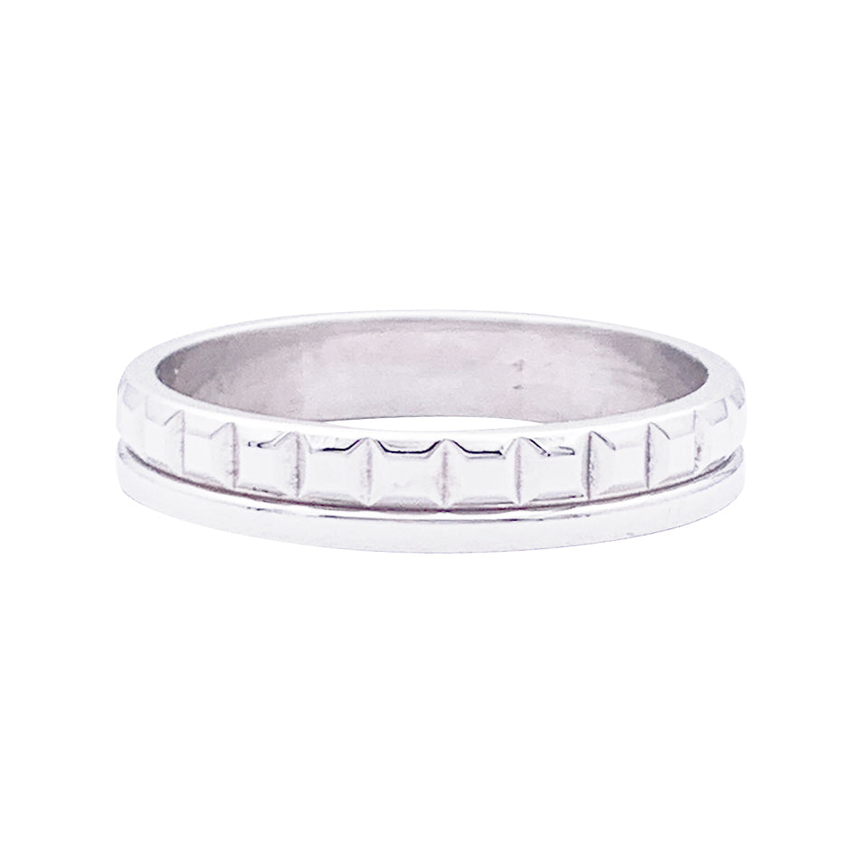 Alliance Boucheron "Quatre Radiant Edition" or blanc.