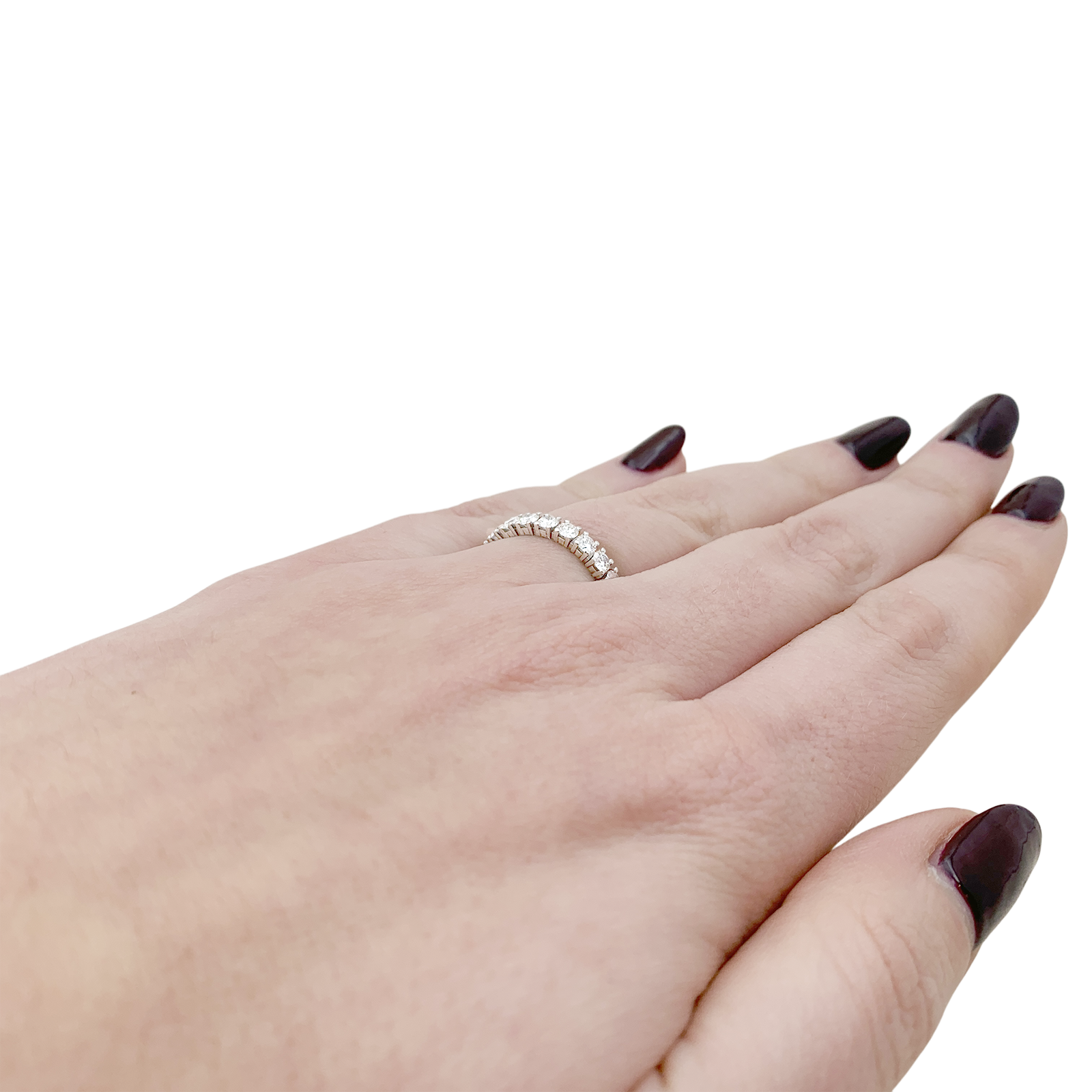 Alliance Cartier, "Etincelle", platine diamants.