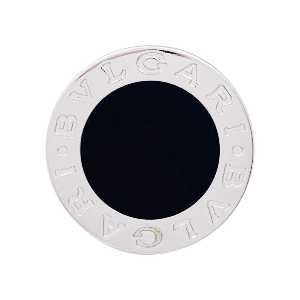 Bague Bulgari "Bulgari Bulgari" or blanc, onyx.