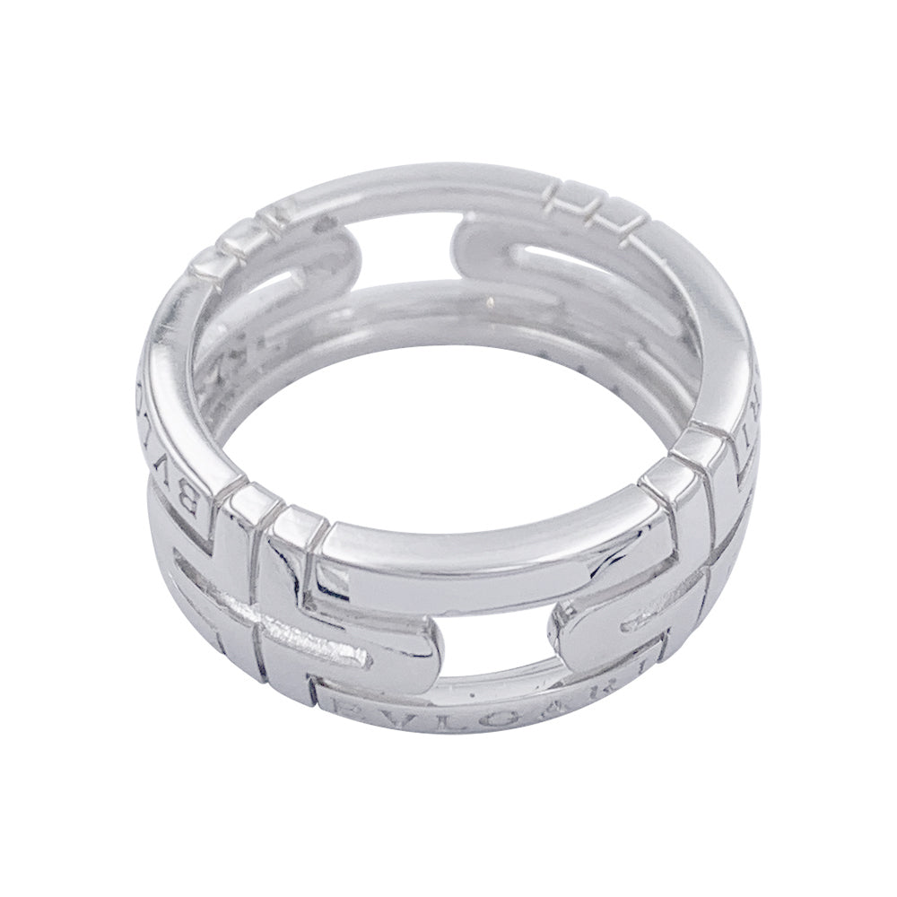 Bague Bulgari, "Parentesi", or blanc.