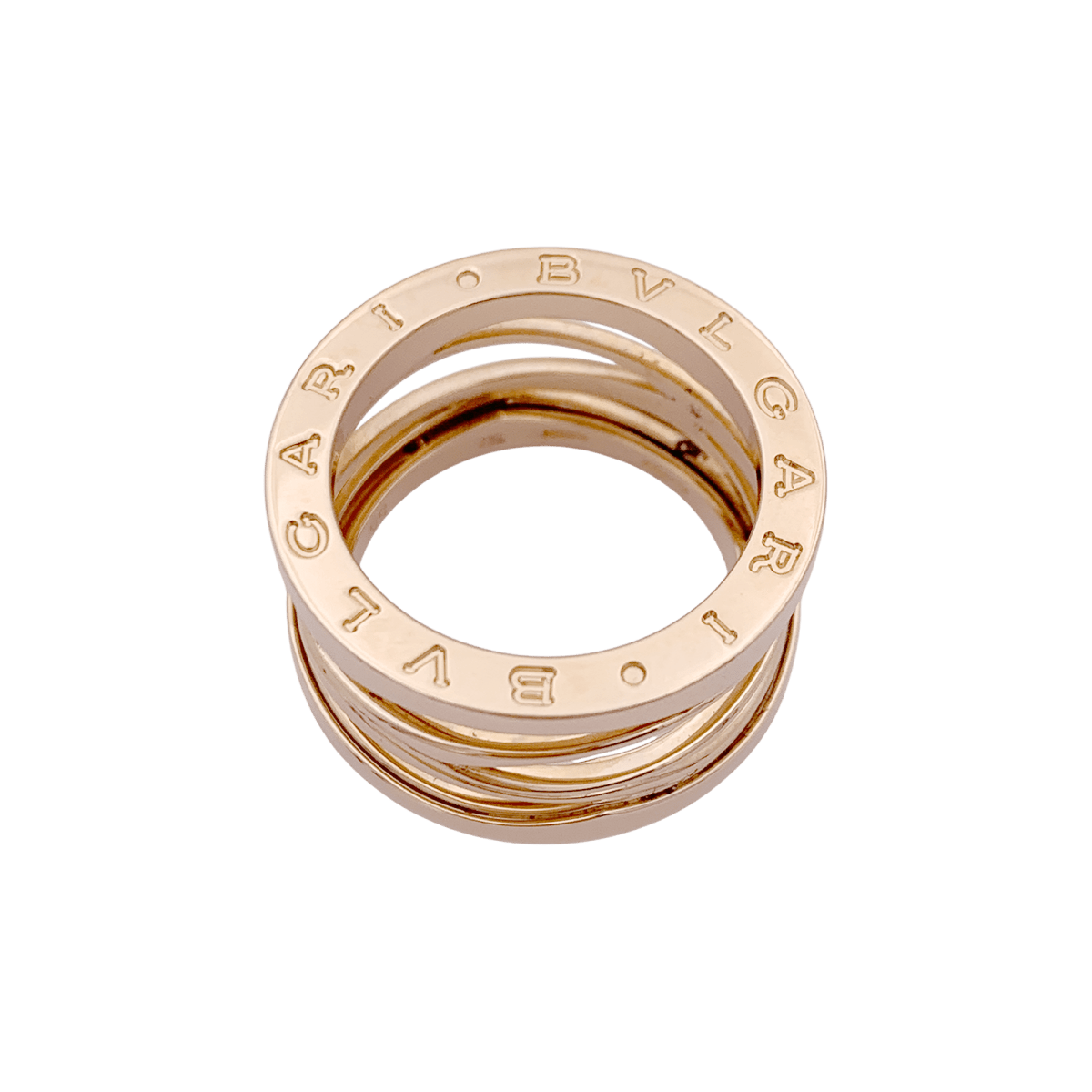 Bague Bulgari “B.Zero1 Zaha Hadid" en or rose. - Maison Eloe