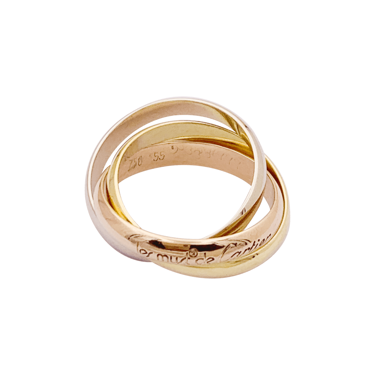 Bague CARTIER Trinity Must, trois ors. - Maison Eloe