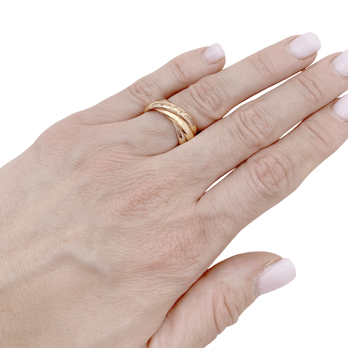 Bague CARTIER Trinity Must, trois ors. - Maison Eloe