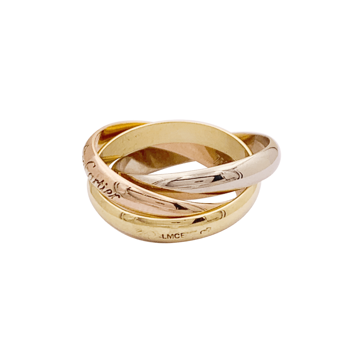 Bague CARTIER Trinity Must, trois ors. - Maison Eloe