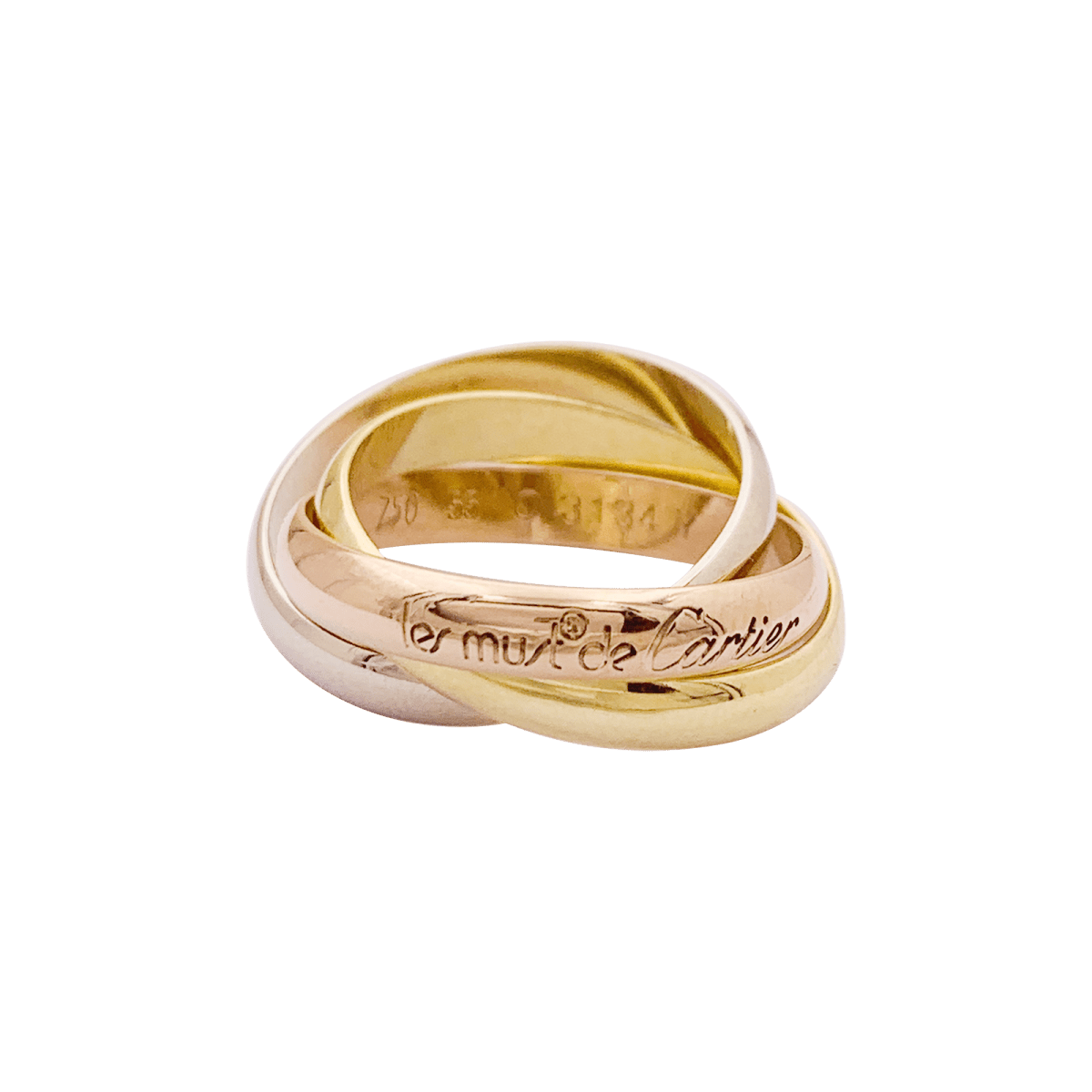 Bague CARTIER Trinity Must, trois ors. - Maison Eloe