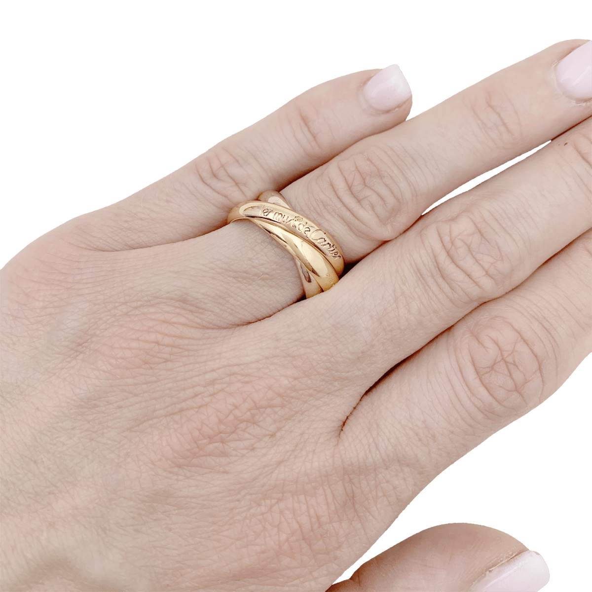 Bague CARTIER Trinity Must, trois ors. - Maison Eloe