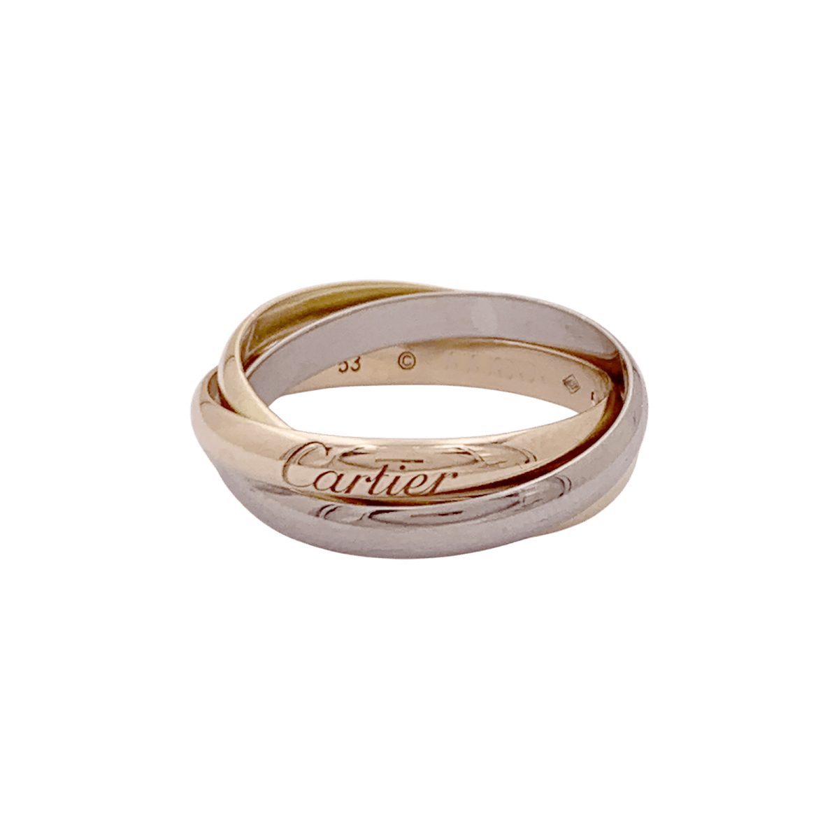 Bague CARTIER Trinity, trois ors. - Maison Eloe