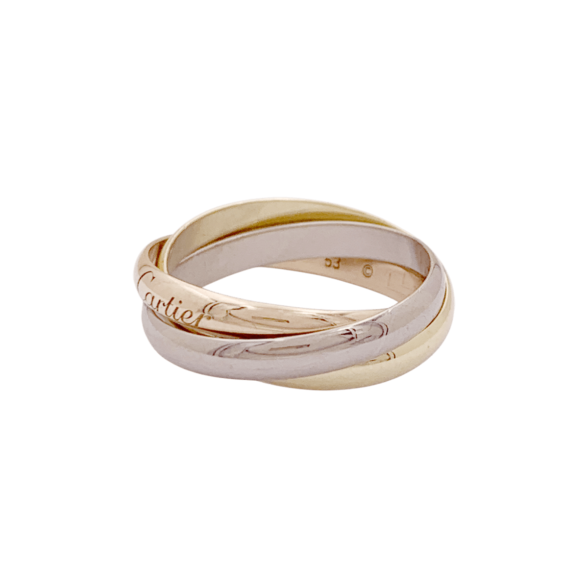 Bague CARTIER Trinity, trois ors. - Maison Eloe