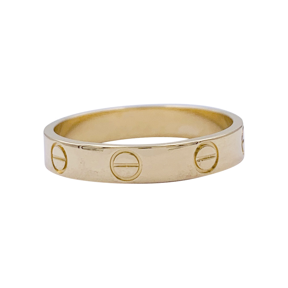 Bague Cartier, "Alliance Love", or jaune.