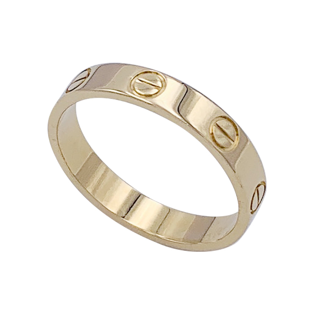 Bague Cartier, "Alliance Love", or jaune.
