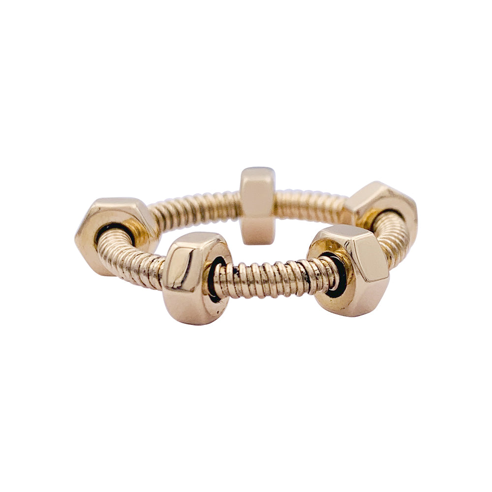 Bague Cartier, "Ecrou de Cartier", or rose.
