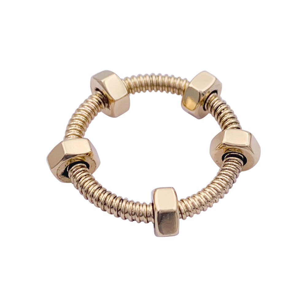 Bague Cartier, "Ecrou de Cartier", or rose.