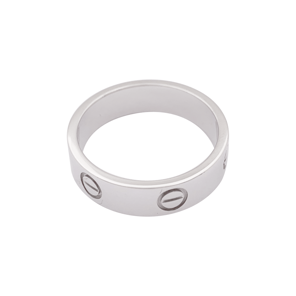 Bague Cartier "Love" platine. - Maison Eloe