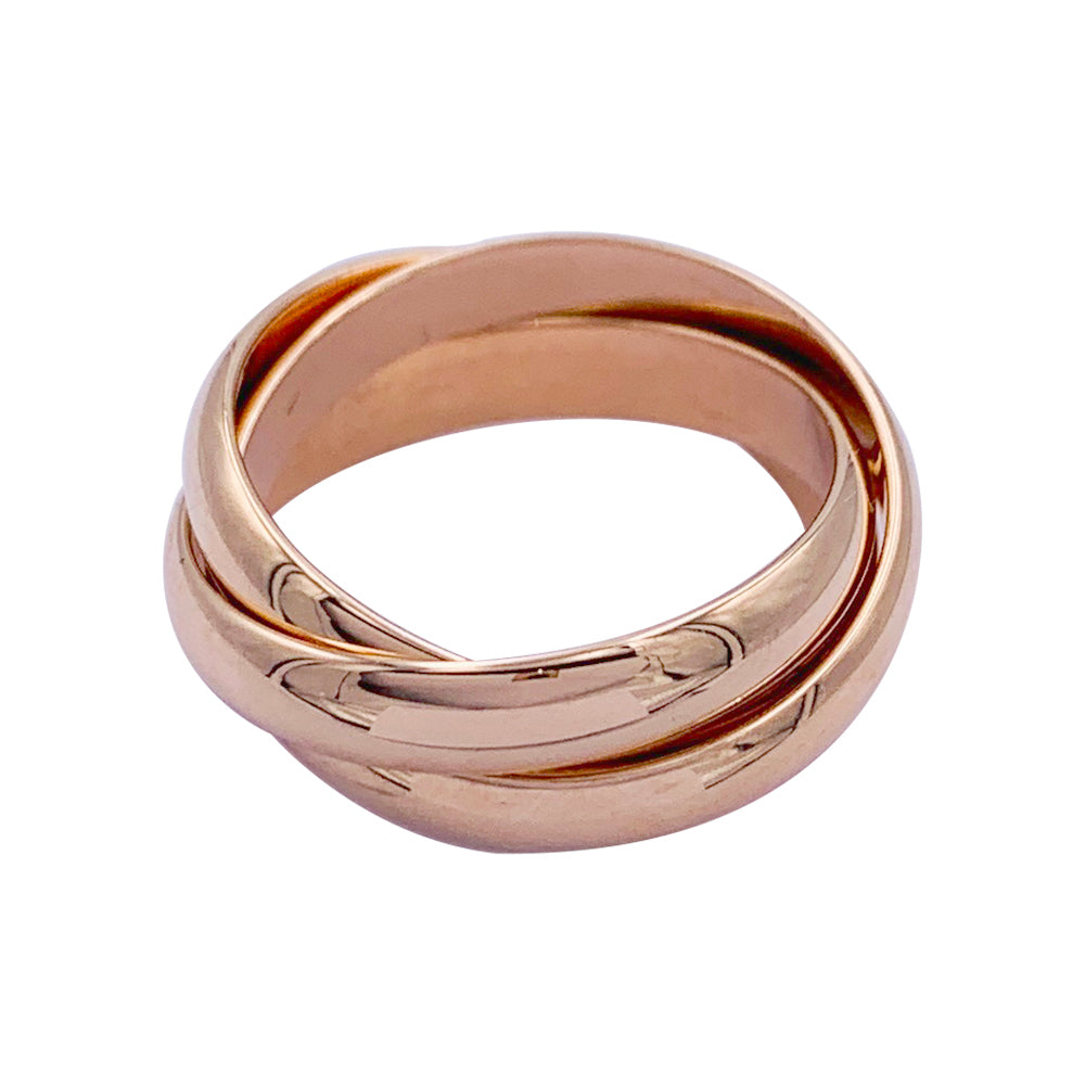 Cartier ring, "Trinity", pink gold.