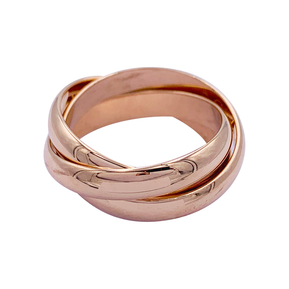 Cartier ring, "Trinity", pink gold.