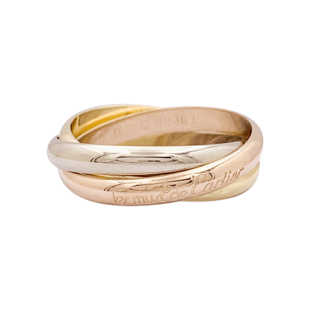 Bague Cartier "Trinity" trois ors. - Maison Eloe