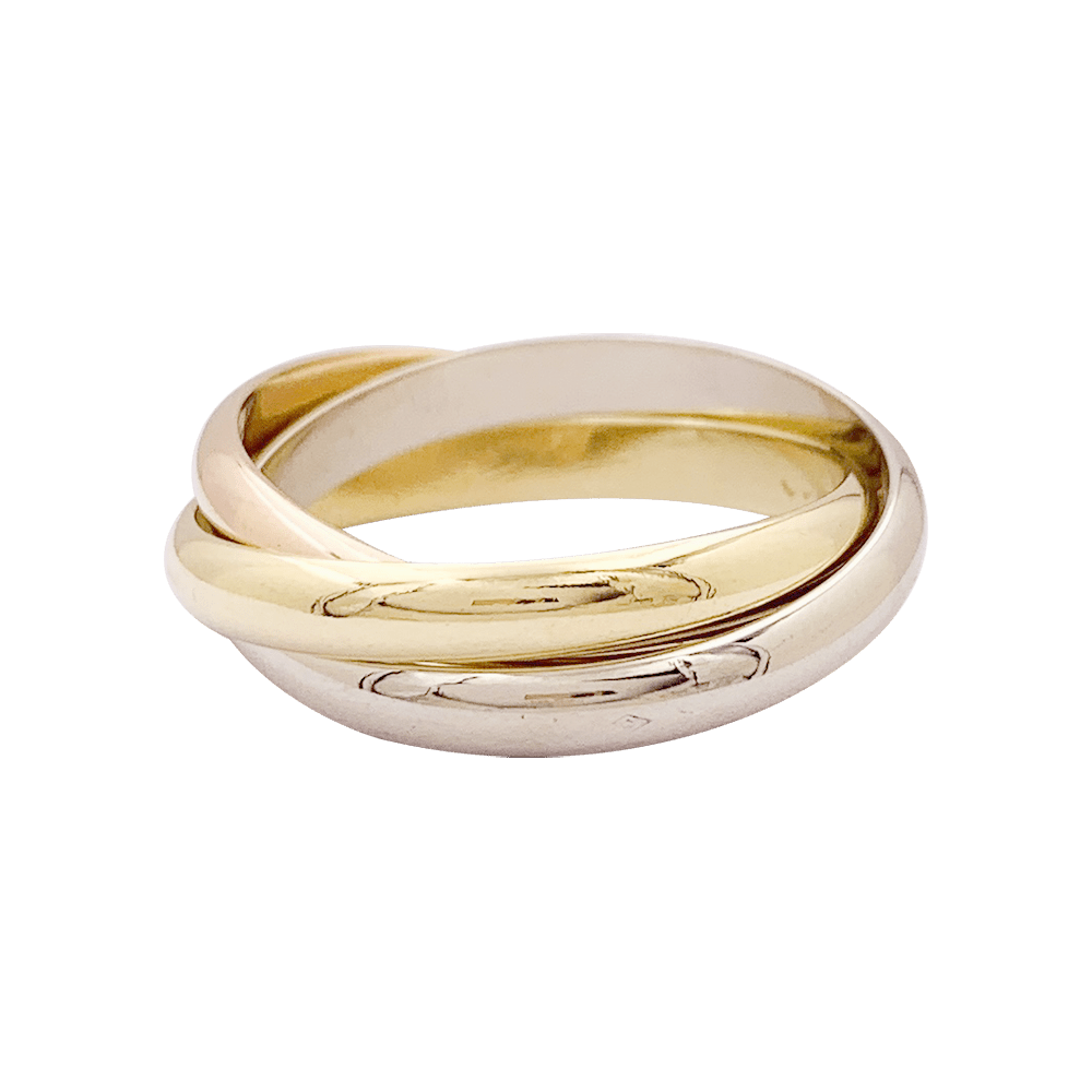 Bague Cartier "Trinity" trois ors. - Maison Eloe
