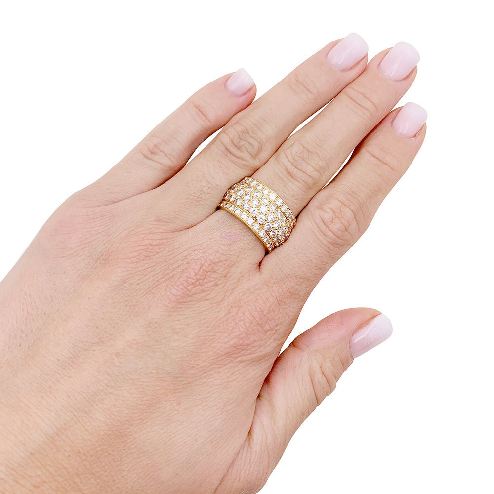 Bague Cartier "Nigeria" or, diamants. - Maison Eloe