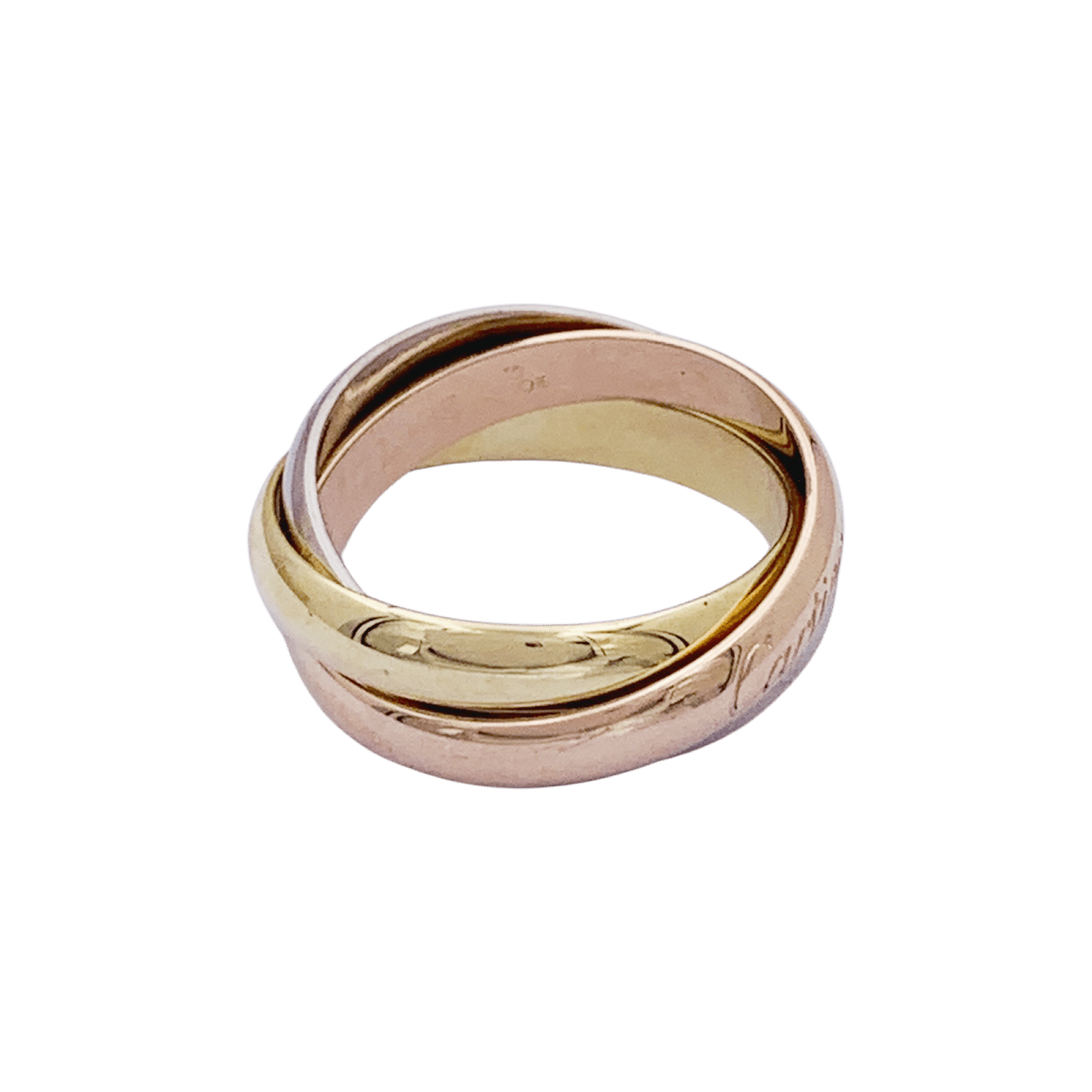 Bague Cartier, "Trinity Classique", 3 ors. - Maison Eloe