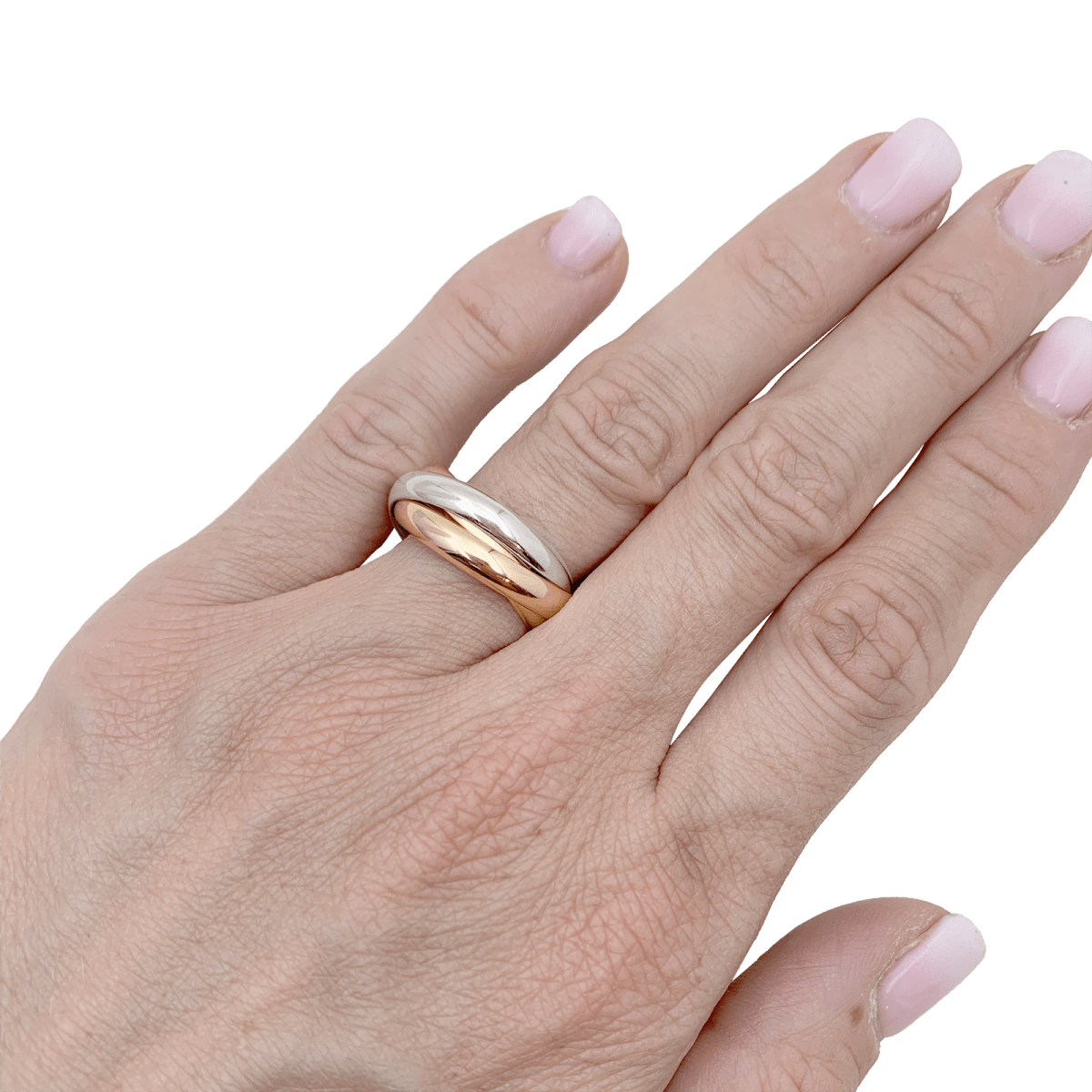 Bague Cartier, "Trinity Classique", 3 ors. - Maison Eloe