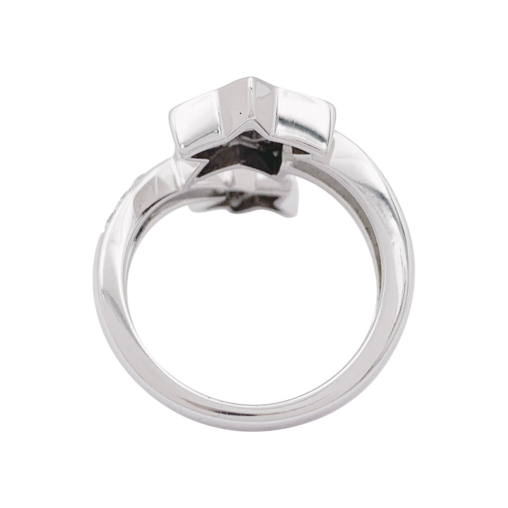 Chanel ring, "Comète", in white gold and diamonds.
