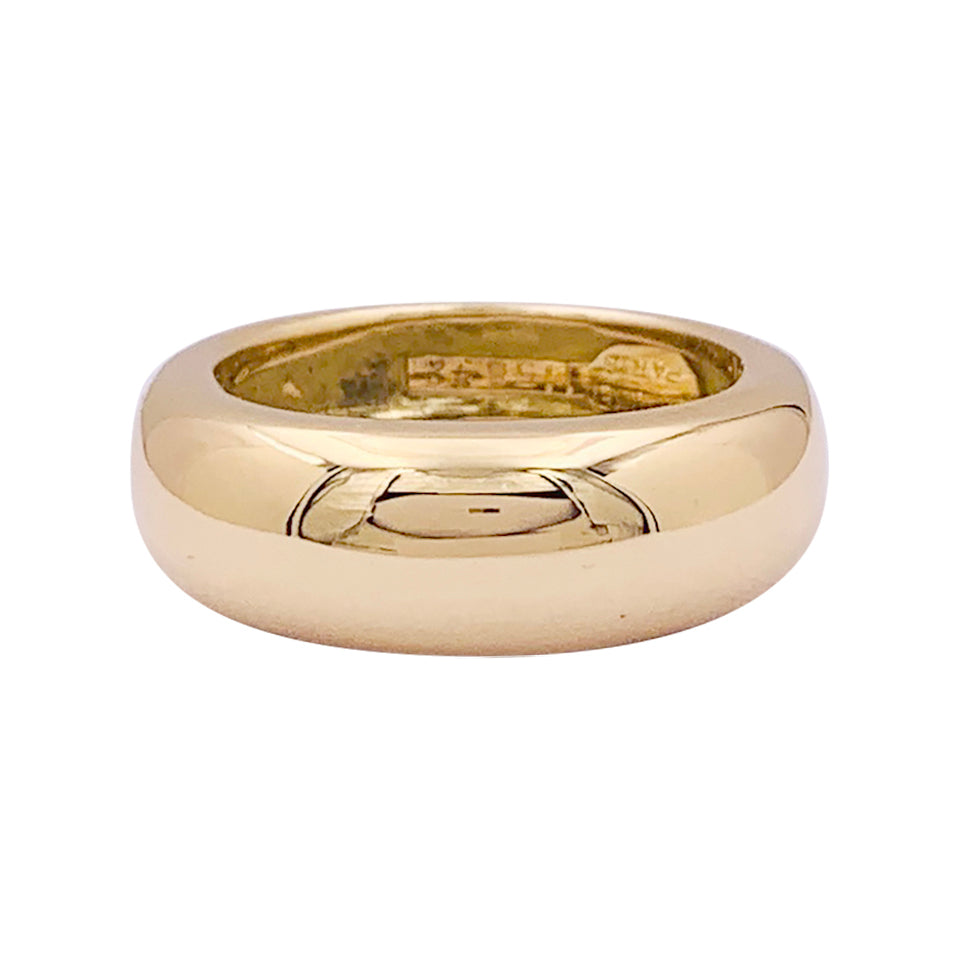 Bague Chaumet  Vintage "Anneau" or jaune.