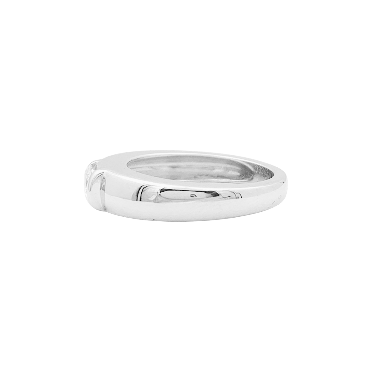 Bague Chaumet, "Gioia", or blanc, diamant. - Maison Eloe