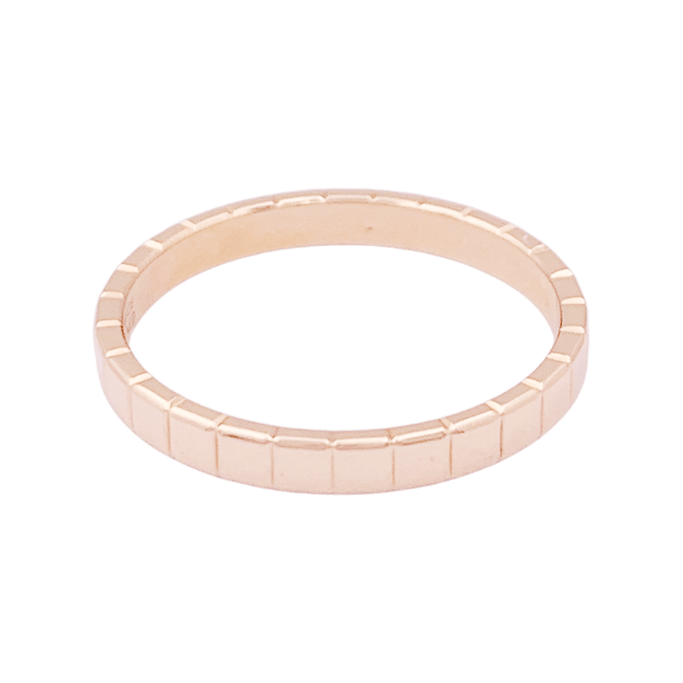 Bague Chopard "Ice Cube" or rose. - Maison Eloe