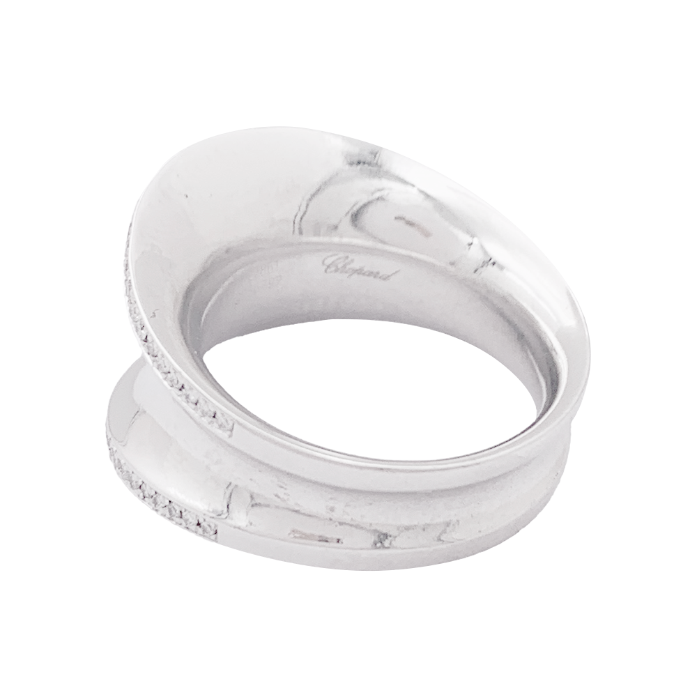 Chopard "Impérial" ring in white gold and diamonds.