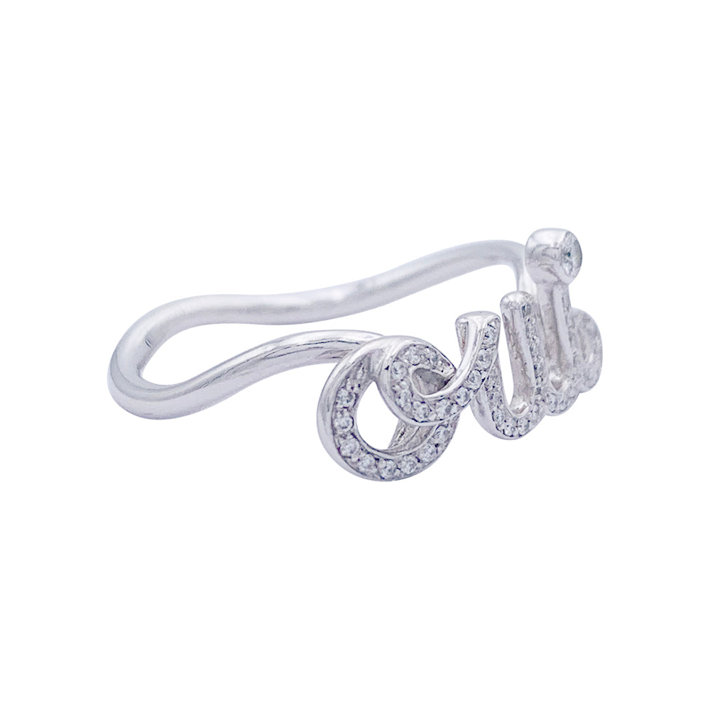 Dior ring, "Dioramour - Oui", white gold, diamonds.