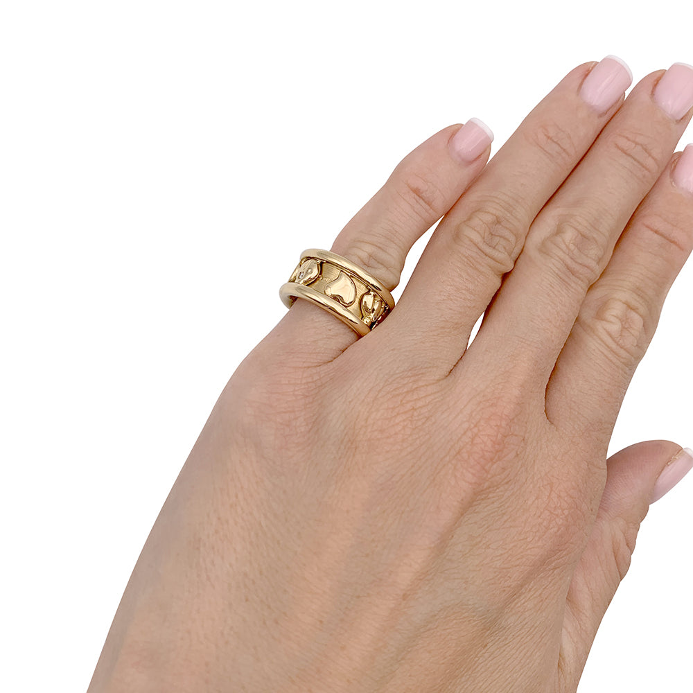 Dior ring, "Gri-Gri", yellow gold, diamonds.