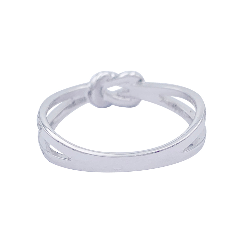 Fred ring, "Infinite Chance", white gold, diamonds.
