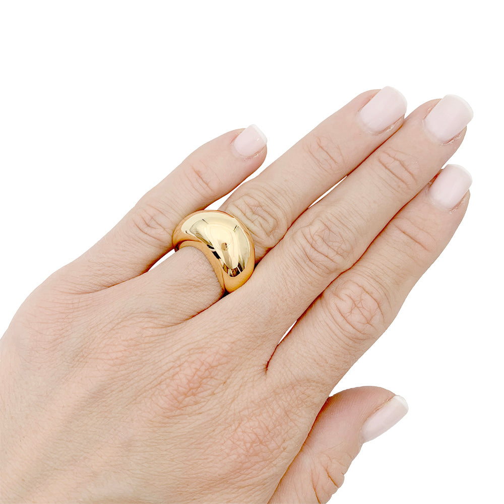 Fred ring, "Movementée", yellow gold.