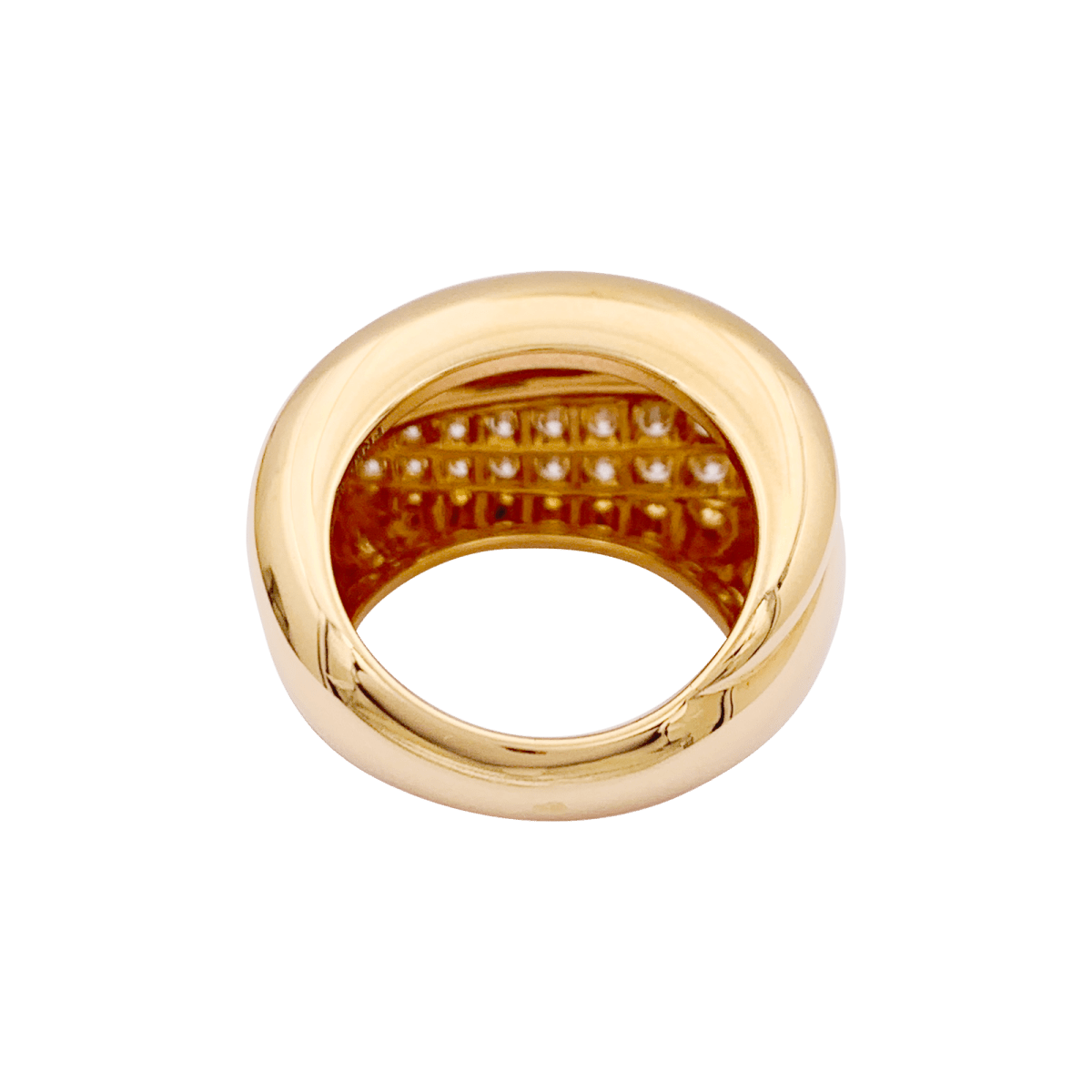 Bague Fred, "Success" or rose, diamants. - Maison Eloe