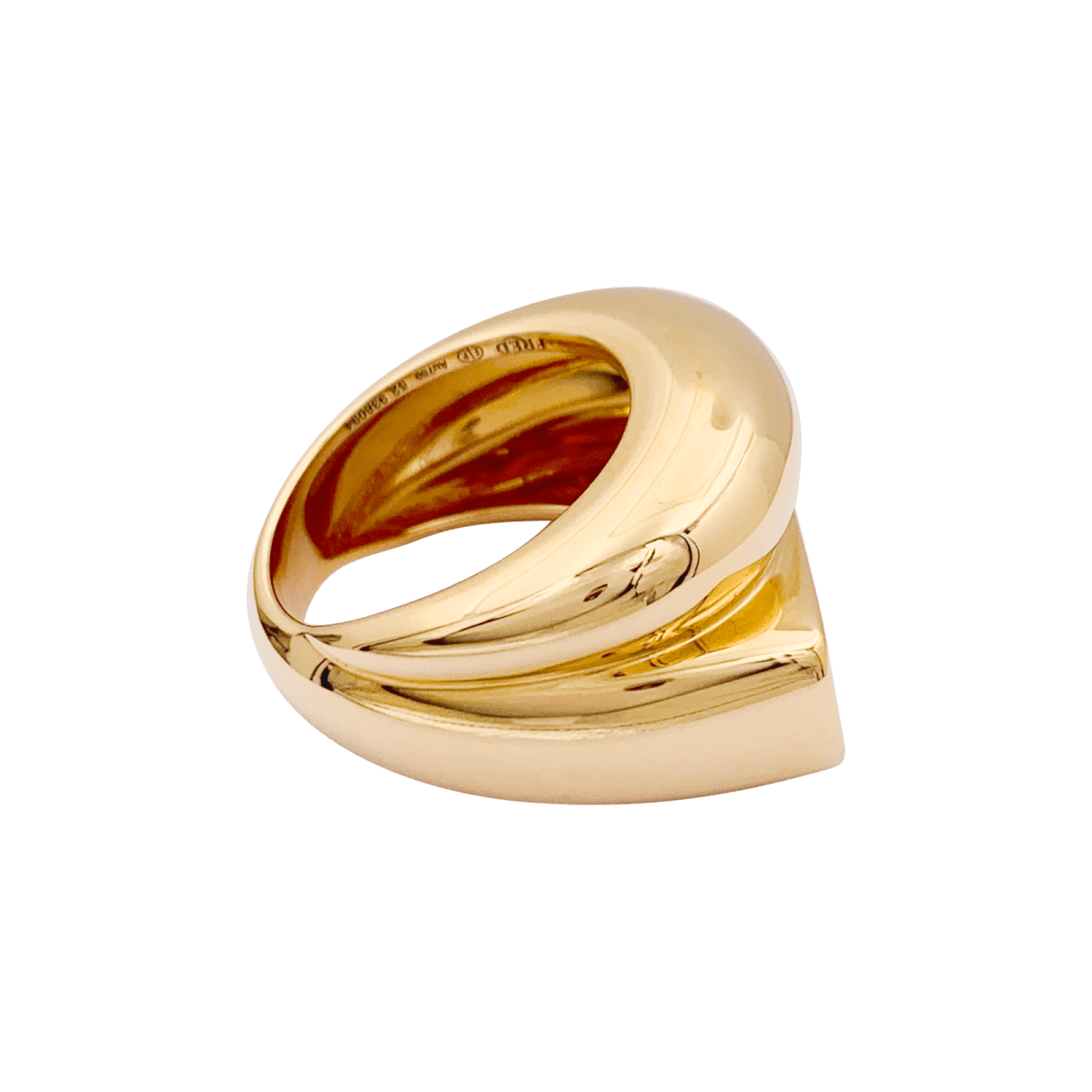 Bague Fred, "Success" or rose, diamants. - Maison Eloe