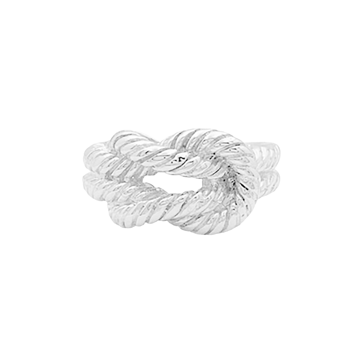 Bague HERMÈS, "Audierne" en argent. - Maison Eloe