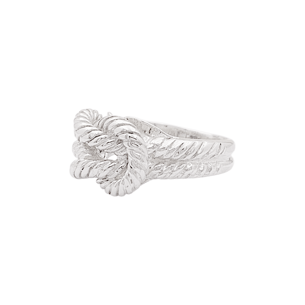 Bague HERMÈS, "Audierne" en argent. - Maison Eloe