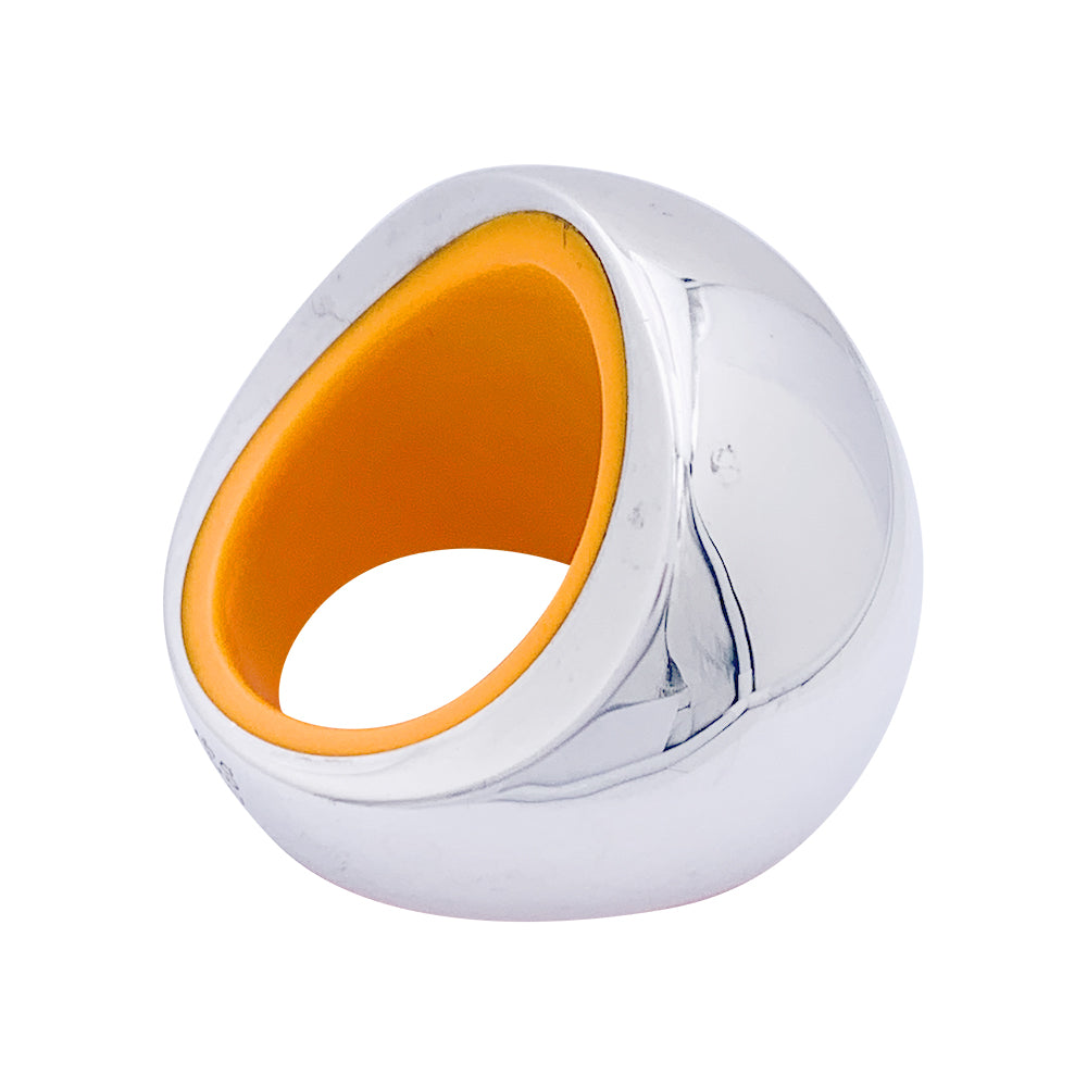 Hermès "Quark" ring in silver.