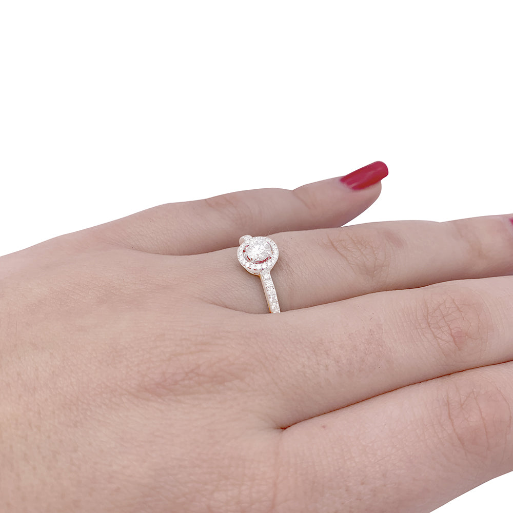 Messika ring, "Joy", white gold, diamonds.