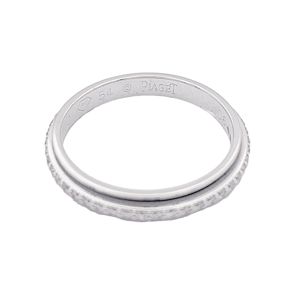 Piaget "Possession" ring in white gold and diamonds.