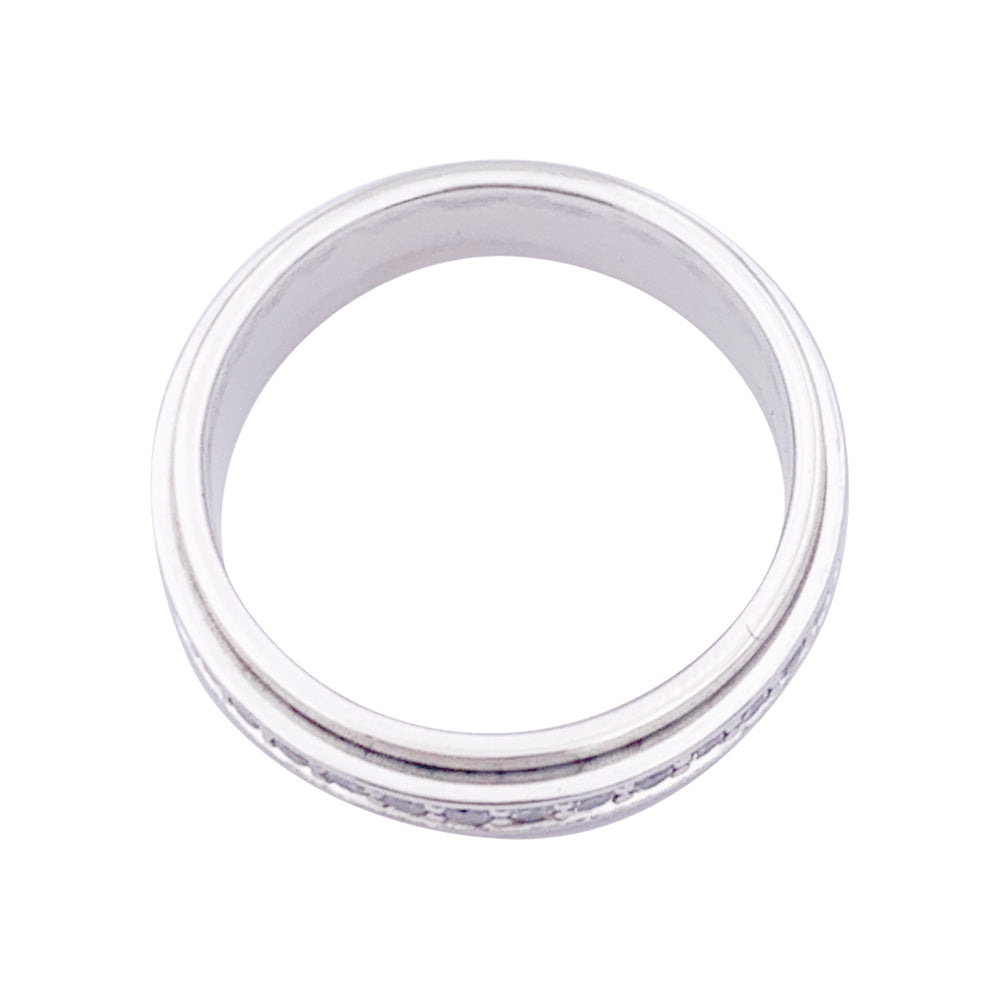 Bague Piaget "Possession" or blanc, diamants.