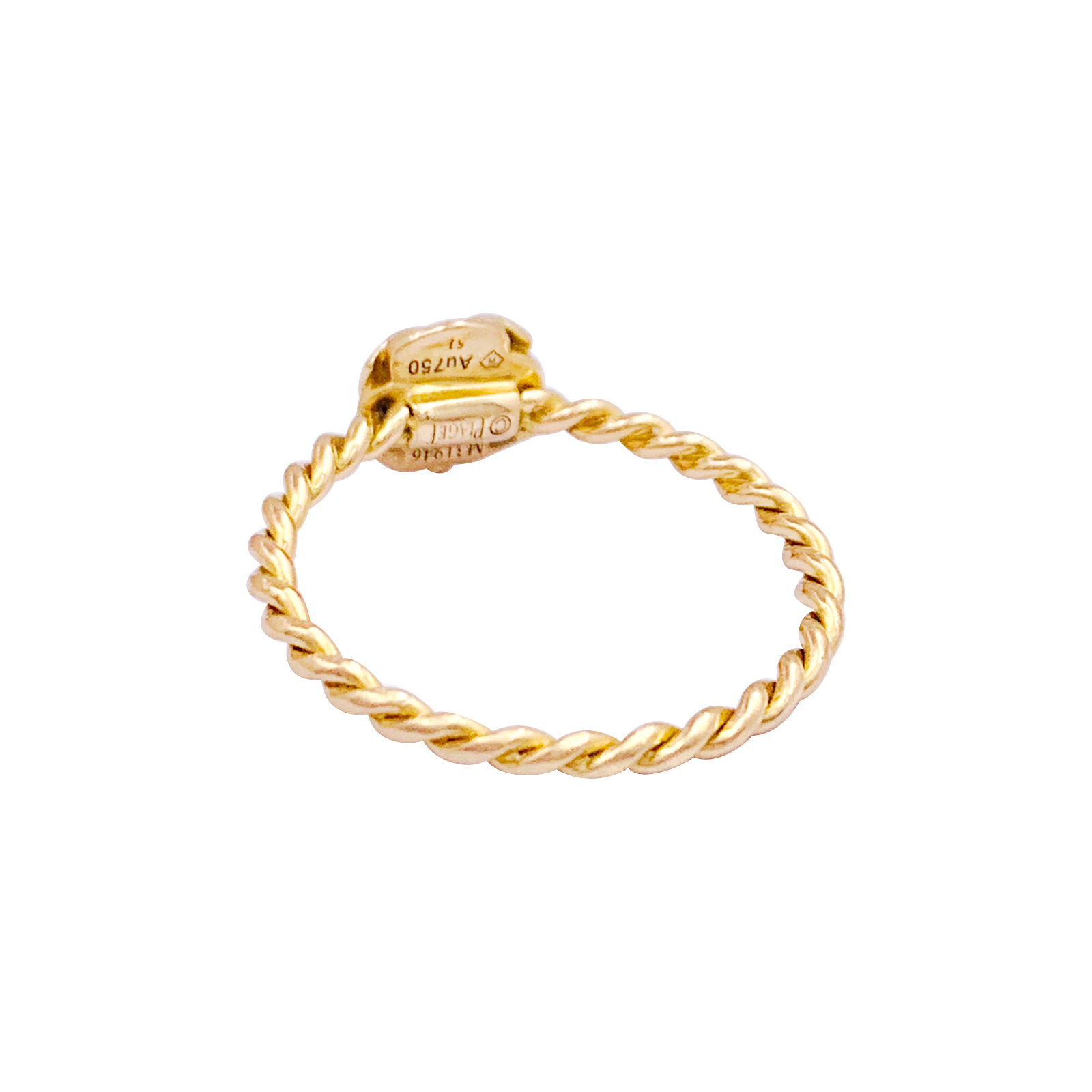 Bague Piaget, "Rose Piaget", or jaune, diamants.