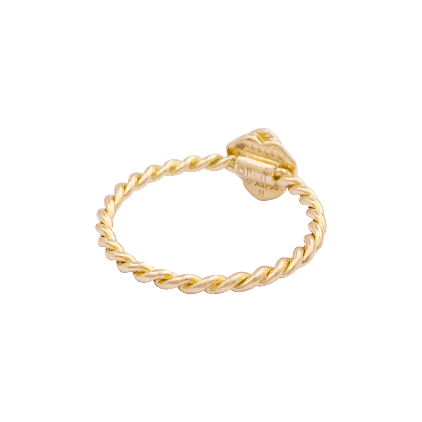Piaget ring, "Rose Piaget", yellow gold, diamonds.