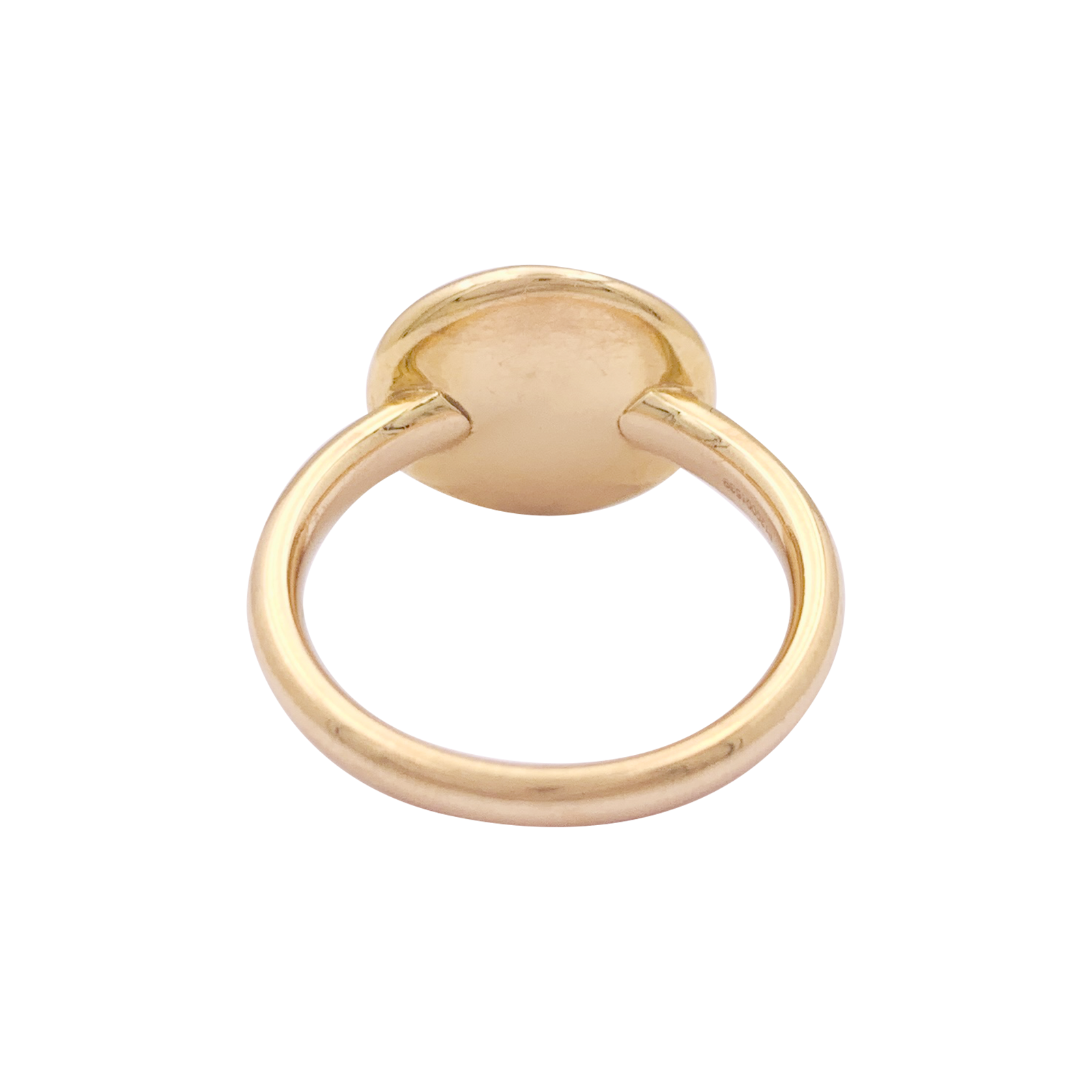 Pomellato "Sabbia" ring in gold and brown diamonds.