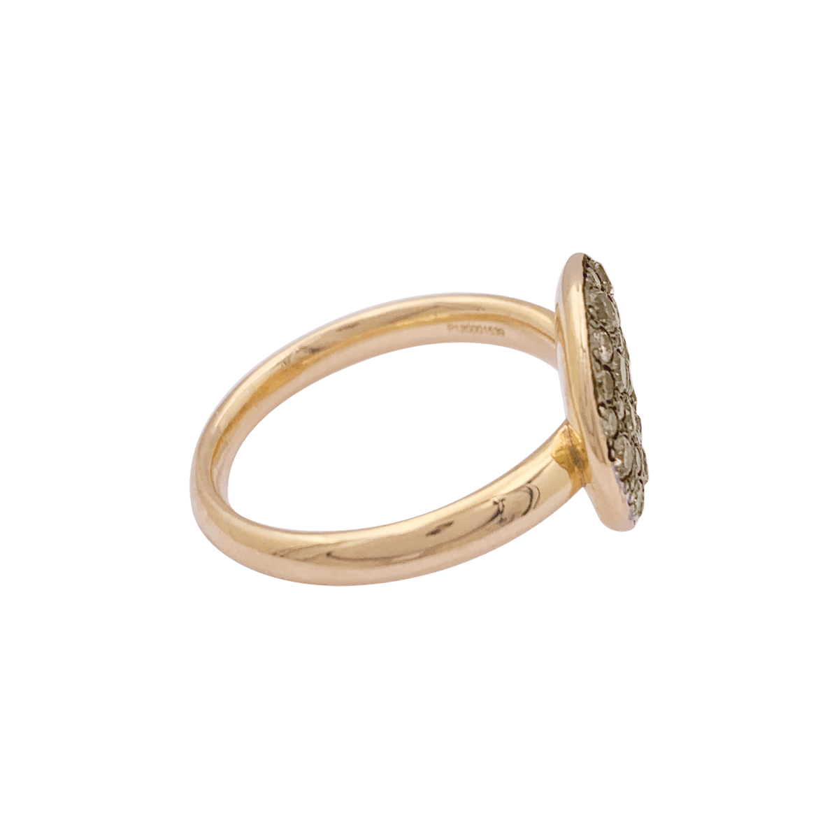 Bague Pomellato "Sabbia" or, diamants bruns. - Maison Eloe