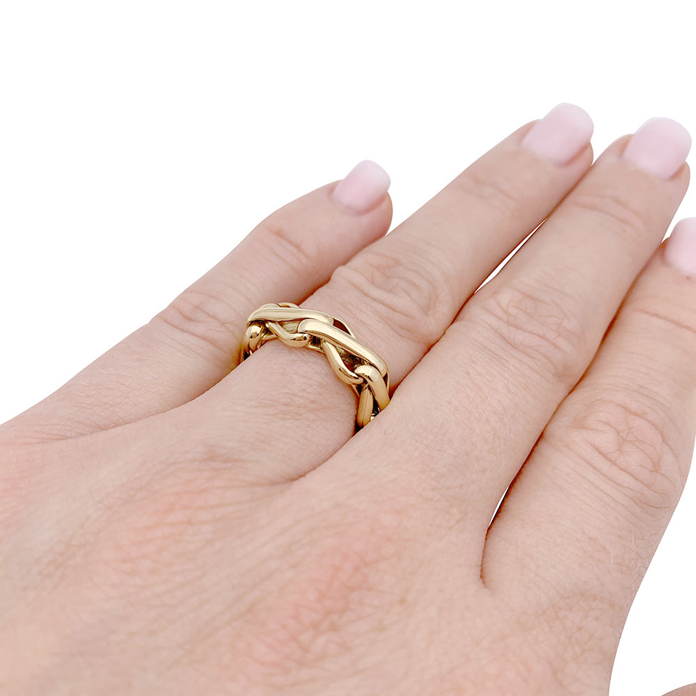 Vintage Pomellato ring, yellow gold