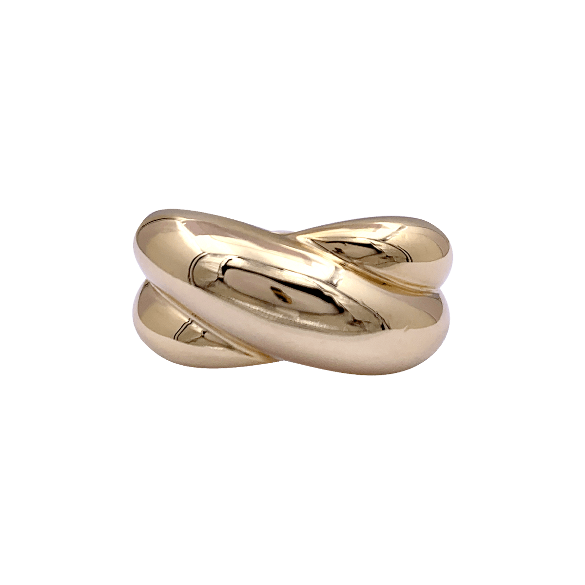 Bague vintage Cartier, "Colisée", or jaune. - Maison Eloe